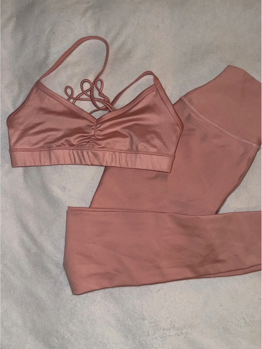 Alo Yoga Pink Activewear Set XS 5016